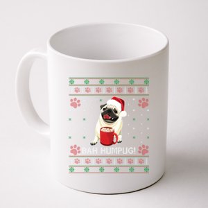 Bah Humpug Funny Pug Cute Dog Lover Ugly Christmas Cool Gift Coffee Mug