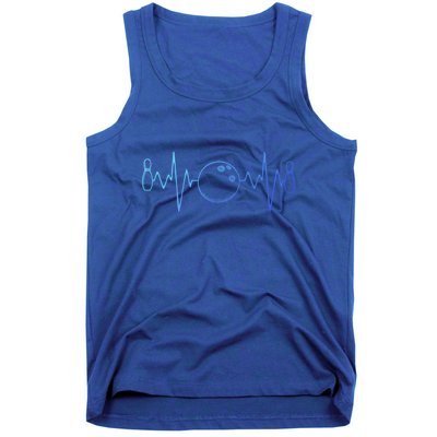 Bowling Heartbeagift Funny Bowling Bowling Meaningful Funny Gift League Gift Tank Top