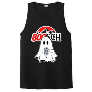 Booschbeer Halloween Funny Ghost Drinking Beer PosiCharge Competitor Tank