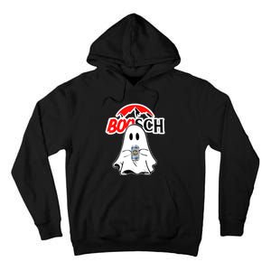 Booschbeer Halloween Funny Ghost Drinking Beer Tall Hoodie