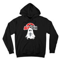 Booschbeer Halloween Funny Ghost Drinking Beer Tall Hoodie