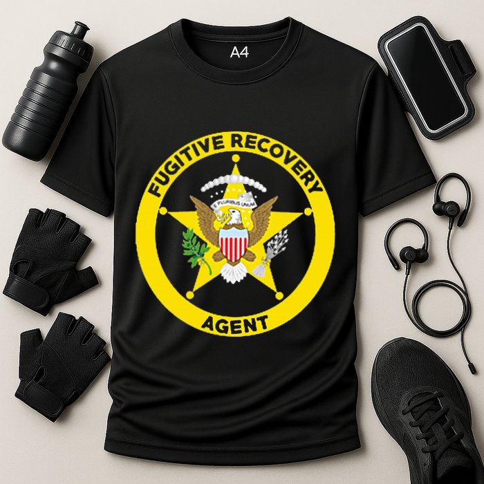 Bounty Hunter For Fugitive Recovery Agents Leo Performance Shirt