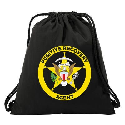 Bounty Hunter For Fugitive Recovery Agents Leo Drawstring Bag