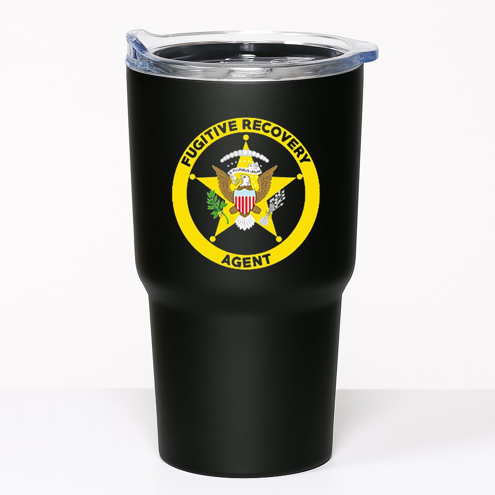 Bounty Hunter For Fugitive Recovery Agents Leo Tumbler