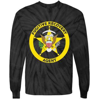 Bounty Hunter For Fugitive Recovery Agents Leo Tie-Dye Long Sleeve Shirt