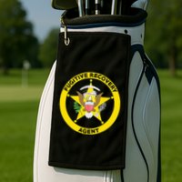 Bounty Hunter For Fugitive Recovery Agents Leo Golf Towel