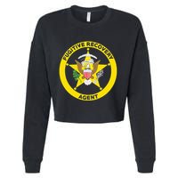 Bounty Hunter For Fugitive Recovery Agents Leo Cropped Pullover Crew