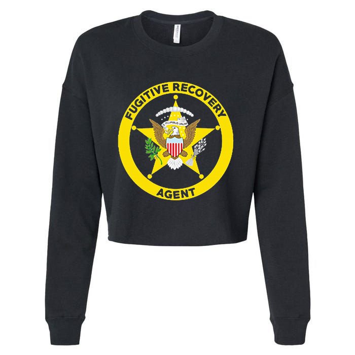 Bounty Hunter For Fugitive Recovery Agents Leo Cropped Pullover Crew