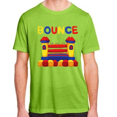 Bouncing House Funny Bounce Castle Birthday Fun Party Gift Adult ChromaSoft Performance T-Shirt