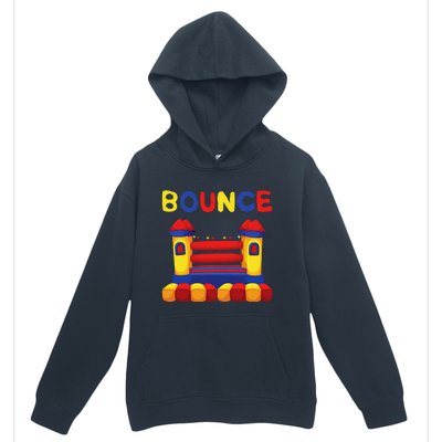 Bouncing House Funny Bounce Castle Birthday Fun Party Gift Urban Pullover Hoodie