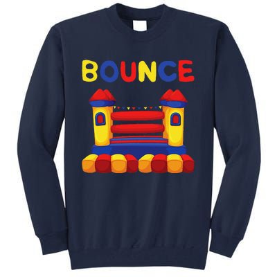 Bouncing House Funny Bounce Castle Birthday Fun Party Gift Tall Sweatshirt