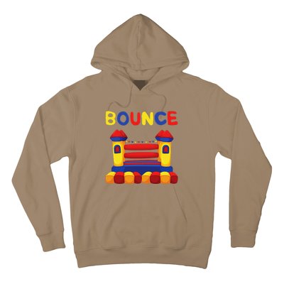 Bouncing House Funny Bounce Castle Birthday Fun Party Gift Hoodie