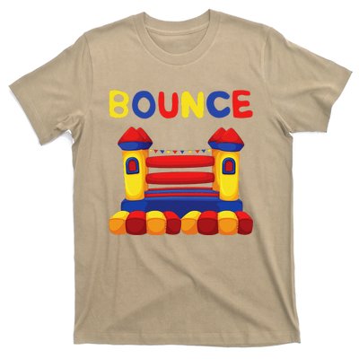 Bouncing House Funny Bounce Castle Birthday Fun Party Gift T-Shirt