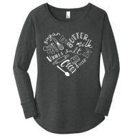 Baking Hear For Baker Pastry Chef Or Cook Women's Perfect Tri Tunic Long Sleeve Shirt