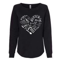 Baking Hear For Baker Pastry Chef Or Cook Womens California Wash Sweatshirt