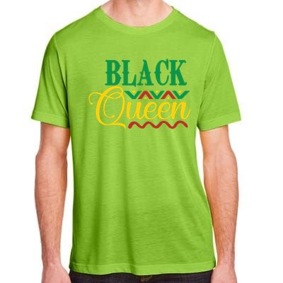 Black History For Women Educated Strong Black Queen Adult ChromaSoft Performance T-Shirt