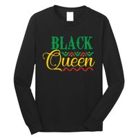 Black History For Women Educated Strong Black Queen Long Sleeve Shirt