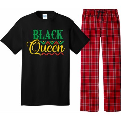 Black History For Women Educated Strong Black Queen Pajama Set