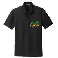 Black History For Women Educated Strong Black Queen Dry Zone Grid Polo