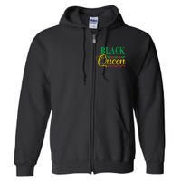 Black History For Women Educated Strong Black Queen Full Zip Hoodie