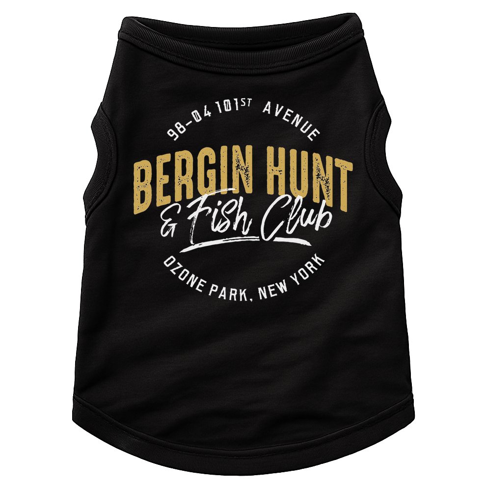 Bergin Hunt & Fish Club Doggie Tank
