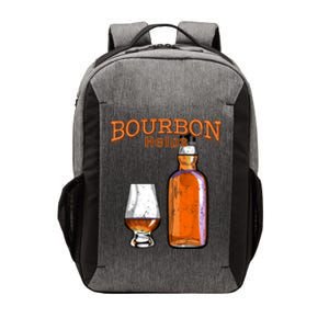 Bourbon Helps Funny Alcohol Ing Cute Gift Vector Backpack