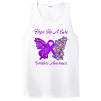 Butterfly Hope For A Cure Ribbon Opioid Overdose Awareness PosiCharge Competitor Tank