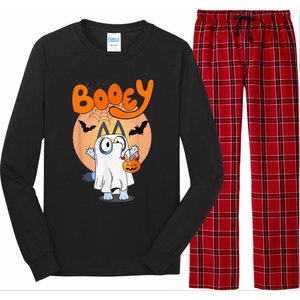 Booey Halloween Funny Spooky Season Long Sleeve Pajama Set