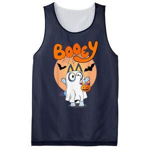 Booey Halloween Funny Spooky Season Mesh Reversible Basketball Jersey Tank