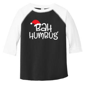 Bah Humbug Funny Christmas Sayings Toddler Fine Jersey T-Shirt