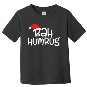 Bah Humbug Funny Christmas Sayings Toddler T-Shirt