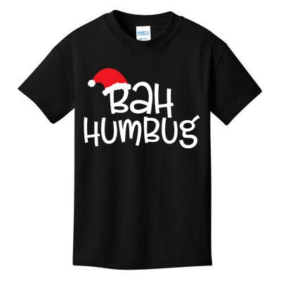 Bah Humbug Funny Christmas Sayings Kids T-Shirt