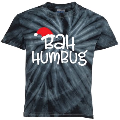 Bah Humbug Funny Christmas Sayings Kids Tie-Dye T-Shirt