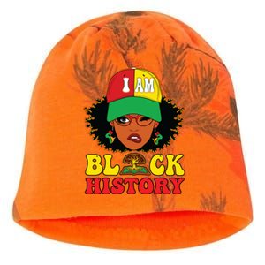 Black History For Women I Am Black History Month Kati - Camo Knit Beanie