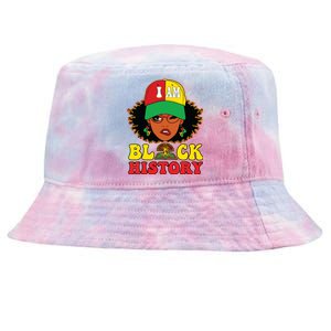 Black History For Women I Am Black History Month Tie-Dyed Bucket Hat