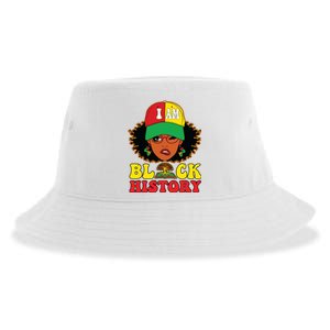 Black History For Women I Am Black History Month Sustainable Bucket Hat