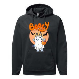 Booey Halloween Funny Spooky Season Performance Fleece Hoodie