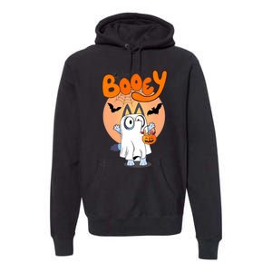 Booey Halloween Funny Spooky Season Premium Hoodie