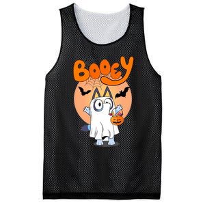 Booey Halloween Funny Spooky Season Mesh Reversible Basketball Jersey Tank