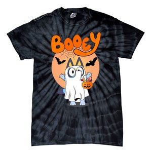 Booey Halloween Funny Spooky Season Tie-Dye T-Shirt