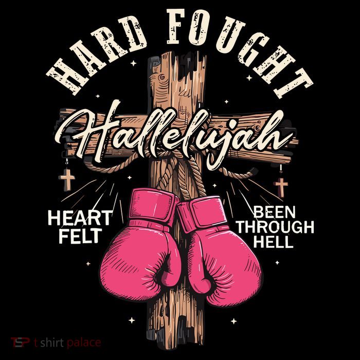 Brandon Hard Fought Hallelujah Praise Jesus 16 in Basic Backpack