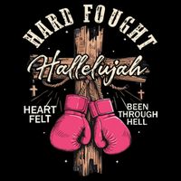 Brandon Hard Fought Hallelujah Praise Jesus Visor