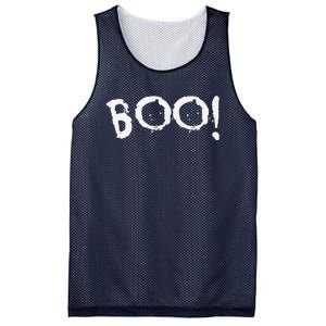 Boo Halloween Funny Spooky Mesh Reversible Basketball Jersey Tank