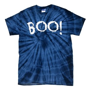 Boo Halloween Funny Spooky Tie-Dye T-Shirt