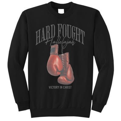 Brandon Hard Fought Hallelujah Praise Jesus Lake Merch Sweatshirt