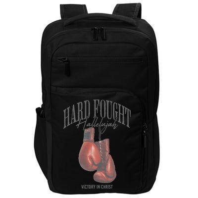 Brandon Hard Fought Hallelujah Praise Jesus Lake Merch Impact Tech Backpack