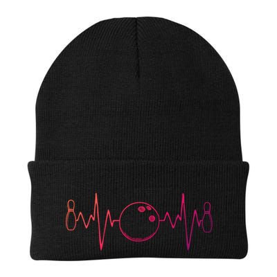 Bowling Heartbeagift Funny Bowling Bowling Meaningful Funny Gift League Gift Beanie