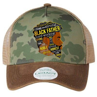 Best Happy Father’s Day Black Father King Afro African Man Legacy Tie Dye Trucker Hat