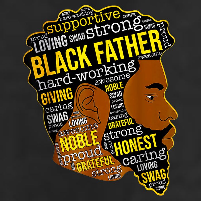 Best Happy Father’s Day Black Father King Afro African Man 7 Panel Mesh Trucker Snapback Hat