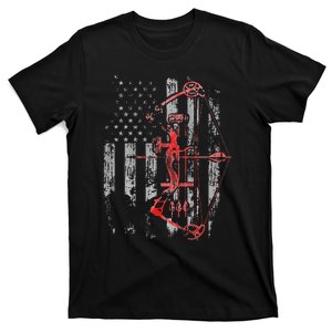 Bow Hunting Flag Archery T-Shirt